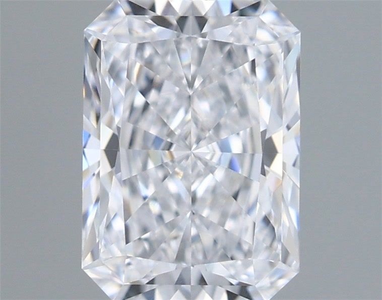 1.05 Carat Radiant Shaped, Ideal Cut, D Color, VVS2 Clarity, IGI Certified Lab Grown Diamond