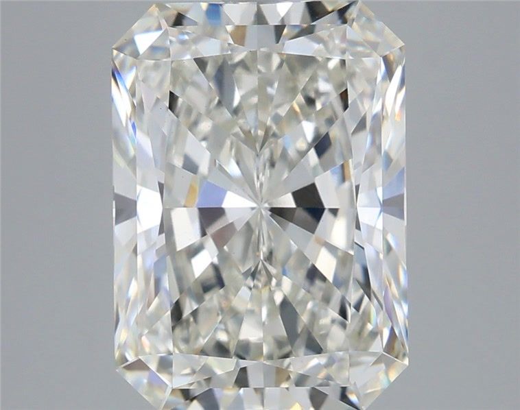 5.10 Carat Radiant Shaped, Ideal Cut, G Color, VVS2 Clarity, IGI Certified Lab Grown Diamond