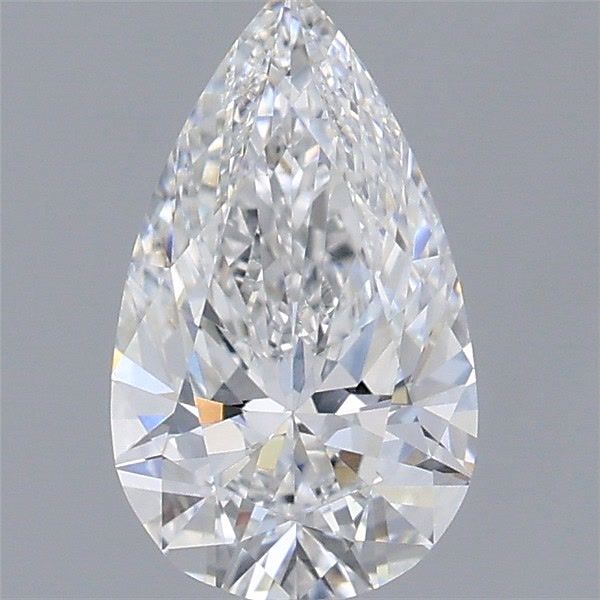 1.06 Carat Pear Shaped, Excellent Cut, D Color, VVS2 Clarity, IGI Certified Lab Grown Diamond