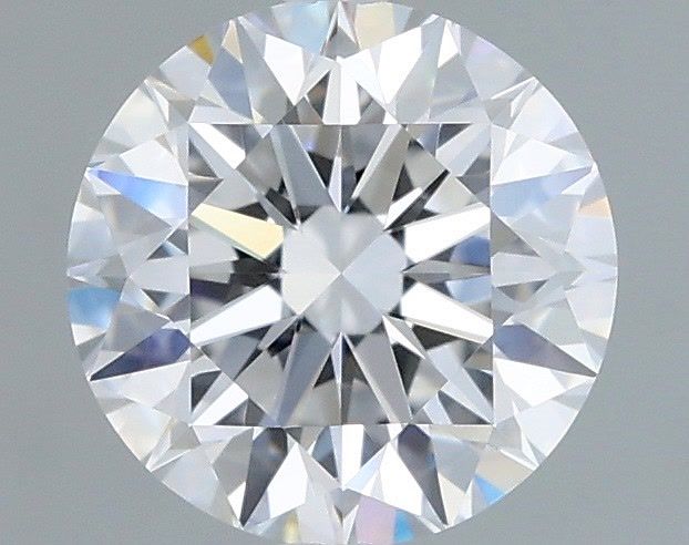 1.07 Carat Round Shaped, Excellent Cut, D Color, VVS2 Clarity, IGI Certified Lab Grown Diamond