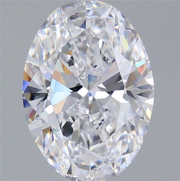 2.67 Carat Oval Shaped, Very Good Cut, D Color, VVS1 Clarity, IGI Certified Lab Grown Diamond