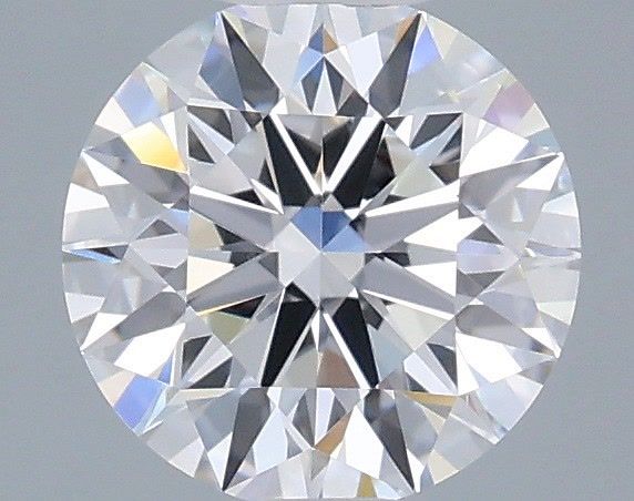 1.23 Carat Round Shaped, Ideal Cut, D Color, VVS2 Clarity, IGI Certified Lab Grown Diamond