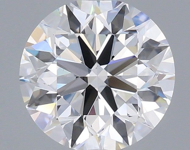 1.52 Carat Round Shaped, Excellent Cut, D Color, VVS2 Clarity, IGI Certified Lab Grown Diamond