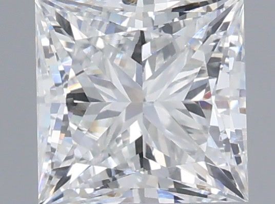 1.12 Carat Princess Shaped, Very Good Cut, E Color, VS1 Clarity, IGI Certified Lab Grown Diamond