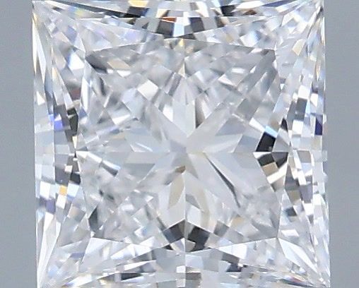 1.13 Carat Princess Shaped, Very Good Cut, D Color, VVS2 Clarity, IGI Certified Lab Grown Diamond