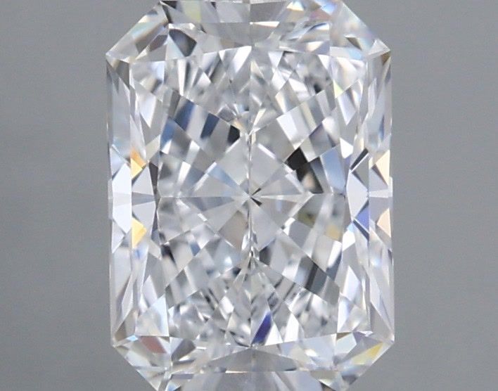 1.00 Carat Radiant Shaped, Ideal Cut, D Color, IF Clarity, IGI Certified Lab Grown Diamond