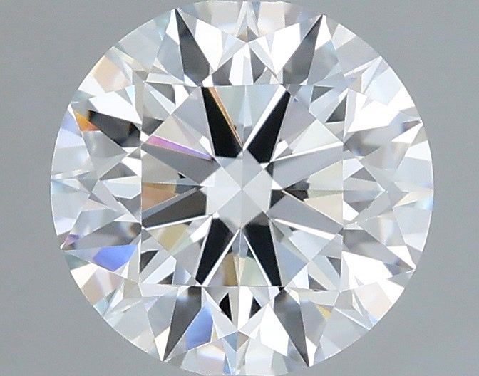 1.37 Carat Round Shaped, Excellent Cut, F Color, VVS2 Clarity, IGI Certified Lab Grown Diamond