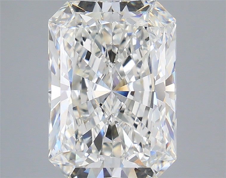 3.58 Carat Radiant Shaped, Very Good Cut, F Color, VVS1 Clarity, IGI Certified Lab Grown Diamond