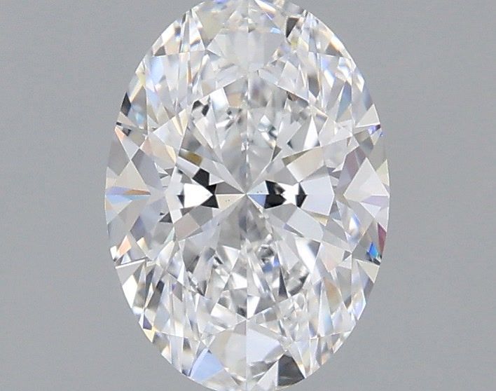 1.24 Carat Oval Shaped, Excellent Cut, D Color, VVS2 Clarity, IGI Certified Lab Grown Diamond