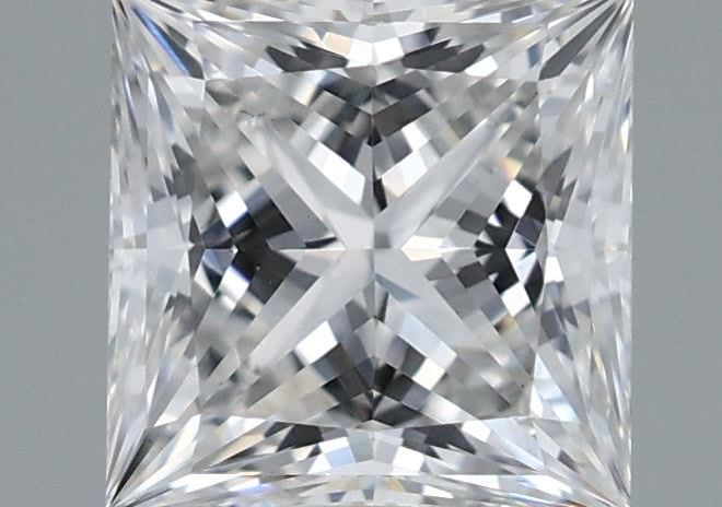 1.23 Carat Princess Shaped, Ideal Cut, F Color, VS1 Clarity, IGI Certified Lab Grown Diamond