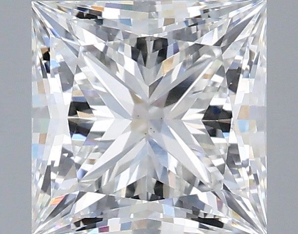 2.41 Carat Princess Shaped, Very Good Cut, E Color, VS1 Clarity, IGI Certified Lab Grown Diamond