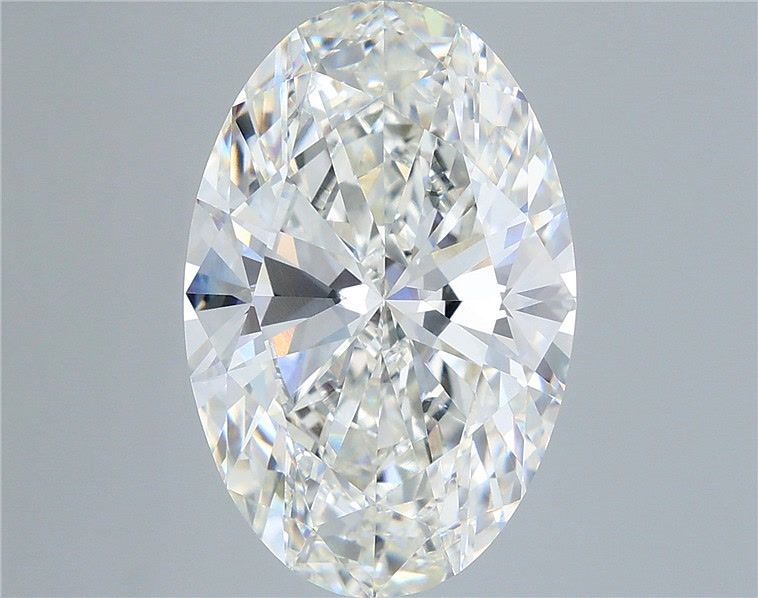 8.03 Carat Oval Shaped, Very Good Cut, G Color, VVS2 Clarity, IGI Certified Lab Grown Diamond