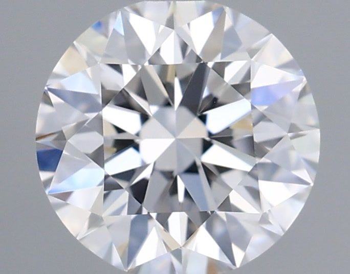 0.69 Carat Round Shaped, Excellent Cut, D Color, VVS2 Clarity, IGI Certified Lab Grown Diamond