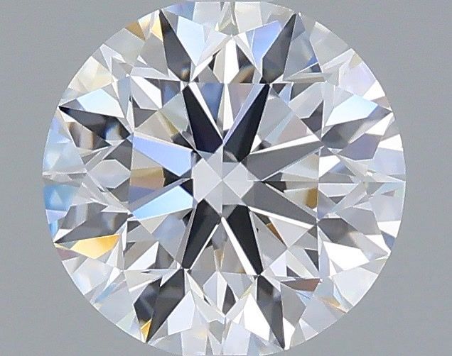 1.34 Carat Round Shaped, Very Good Cut, D Color, VVS2 Clarity, IGI Certified Lab Grown Diamond