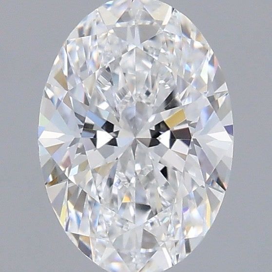 1.06 Carat Oval Shaped, Excellent Cut, D Color, VVS2 Clarity, IGI Certified Lab Grown Diamond