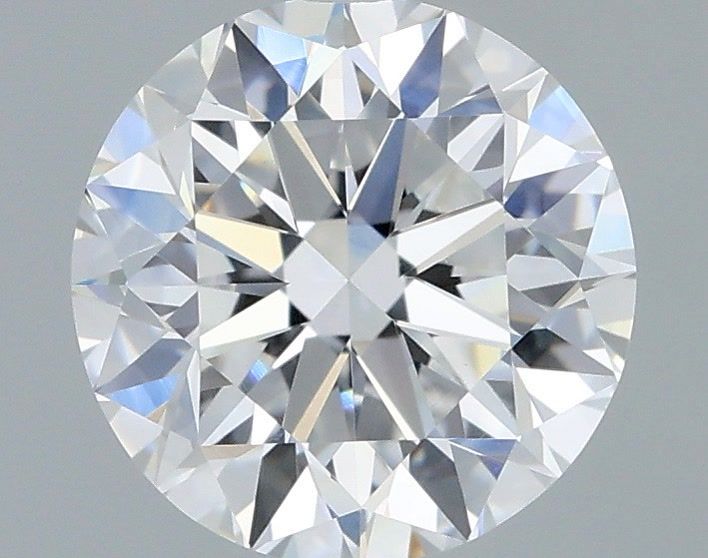 1.02 Carat Round Shaped, Very Good Cut, D Color, VVS2 Clarity, IGI Certified Lab Grown Diamond