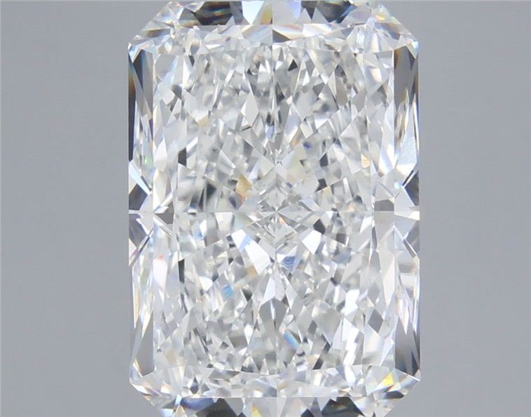 10.49 Carat Radiant Shaped, Very Good Cut, F Color, VVS2 Clarity, IGI Certified Lab Grown Diamond
