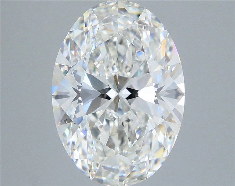 6.05 Carat Oval Shaped, Ideal Cut, F Color, VVS2 Clarity, IGI Certified Lab Grown Diamond