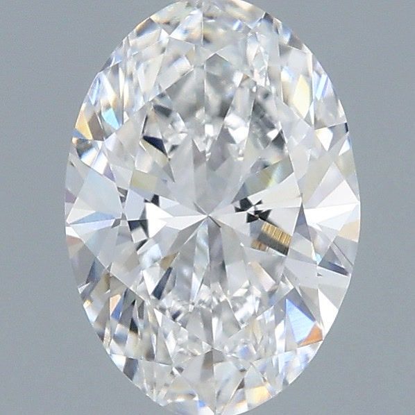 0.96 Carat Oval Shaped, Very Good Cut, D Color, VVS2 Clarity, IGI Certified Lab Grown Diamond
