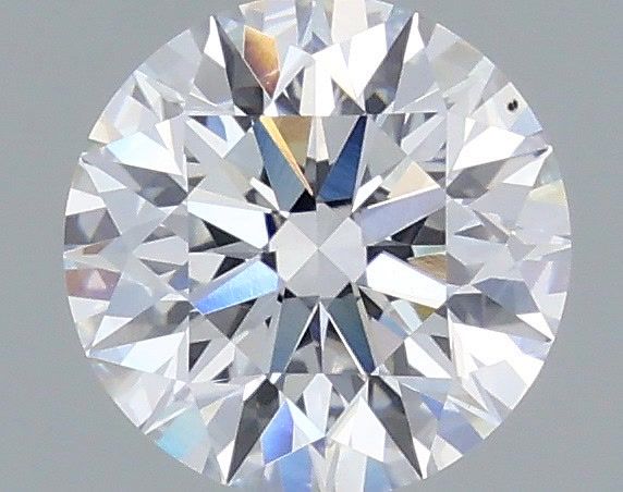 1.53 Carat Round Shaped, Excellent Cut, D Color, VS2 Clarity, IGI Certified Lab Grown Diamond