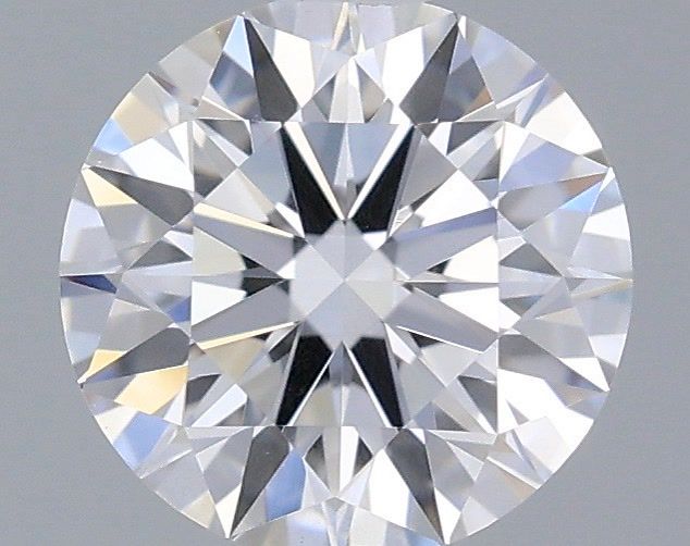 0.52 Carat Round Shaped, Ideal Cut, D Color, VS2 Clarity, IGI Certified Lab Grown Diamond