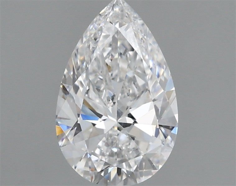 0.99 Carat Pear Shaped, Ideal Cut, D Color, VS2 Clarity, IGI Certified Lab Grown Diamond