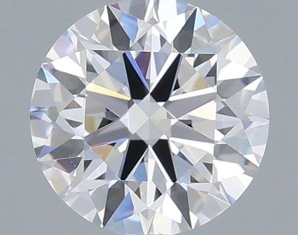1.22 Carat Round Shaped, Ideal Cut, D Color, VVS2 Clarity, IGI Certified Lab Grown Diamond