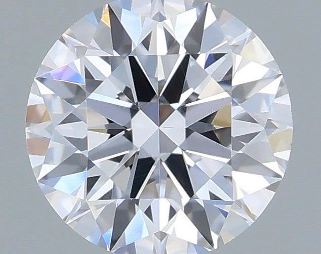 0.51 Carat Round Shaped, Ideal Cut, D Color, VS2 Clarity, IGI Certified Lab Grown Diamond