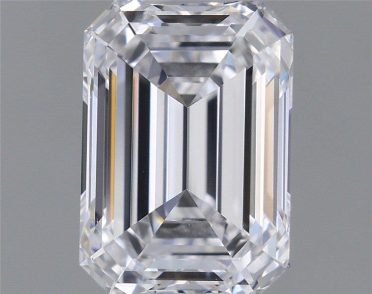 1.01 Carat Emerald Shaped, Ideal Cut, D Color, VS2 Clarity, IGI Certified Lab Grown Diamond