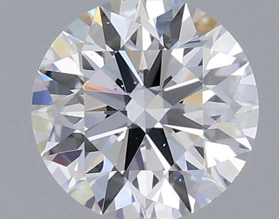 0.52 Carat Round Shaped, Ideal Cut, D Color, VS2 Clarity, IGI Certified Lab Grown Diamond