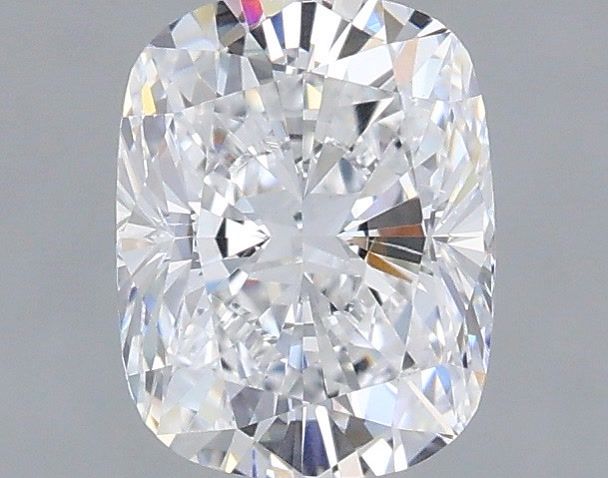 1.07 Carat Cushion Shaped, Ideal Cut, D Color, VS2 Clarity, IGI Certified Lab Grown Diamond