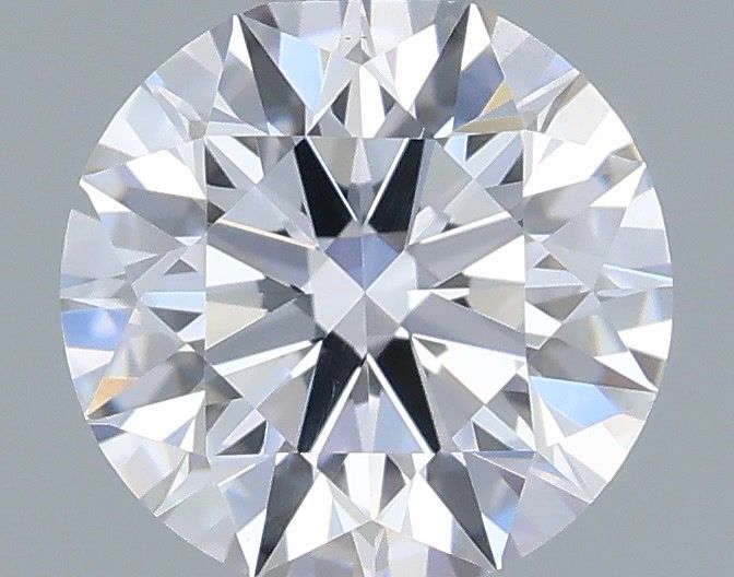 0.52 Carat Round Shaped, Ideal Cut, D Color, VS2 Clarity, IGI Certified Lab Grown Diamond
