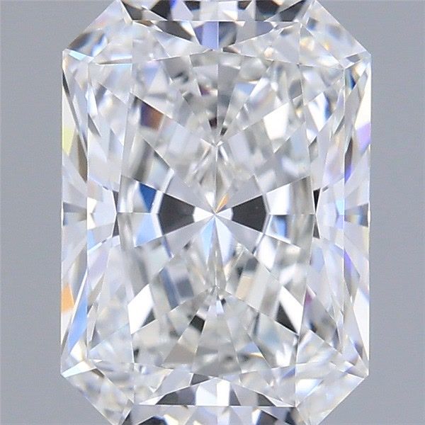 1.52 Carat Radiant Shaped, Very Good Cut, E Color, VS1 Clarity, IGI Certified Lab Grown Diamond