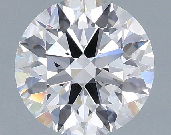 1.07 Carat Round Shaped, Ideal Cut, D Color, VVS2 Clarity, IGI Certified Lab Grown Diamond