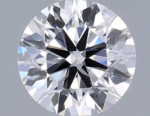 0.38 Carat Round Shaped, Excellent Cut, D Color, VVS1 Clarity, IGI Certified Lab Grown Diamond