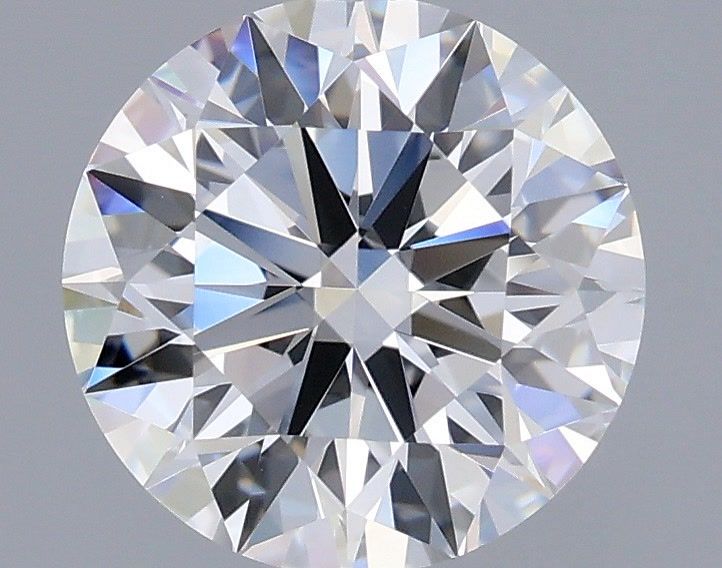 1.77 Carat Round Shaped, Ideal Cut, D Color, VVS1 Clarity, IGI Certified Lab Grown Diamond