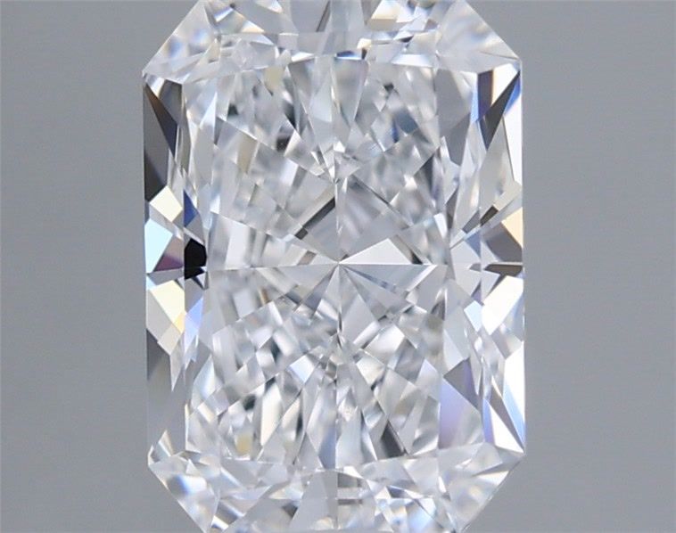 1.52 Carat Radiant Shaped, Ideal Cut, D Color, VVS2 Clarity, IGI Certified Lab Grown Diamond