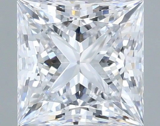 1.08 Carat Princess Shaped, Ideal Cut, D Color, IF Clarity, IGI Certified Lab Grown Diamond