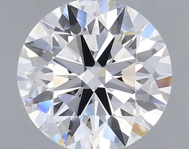 1.37 Carat Round Shaped, Ideal Cut, D Color, VS2 Clarity, IGI Certified Lab Grown Diamond