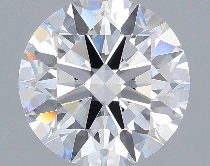 1.71 Carat Round Shaped, Ideal Cut, D Color, VVS2 Clarity, IGI Certified Lab Grown Diamond