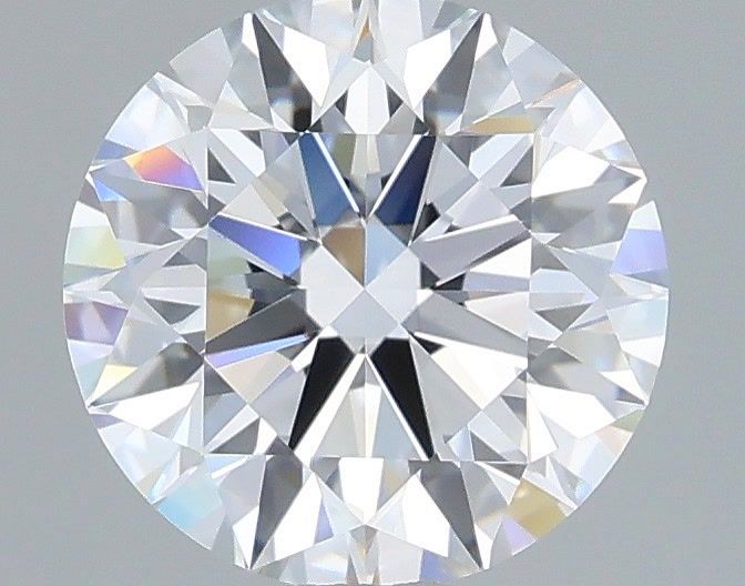 1.59 Carat Round Shaped, Ideal Cut, D Color, VVS2 Clarity, IGI Certified Lab Grown Diamond