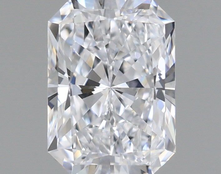 1.04 Carat Radiant Shaped, Ideal Cut, D Color, VVS2 Clarity, IGI Certified Lab Grown Diamond