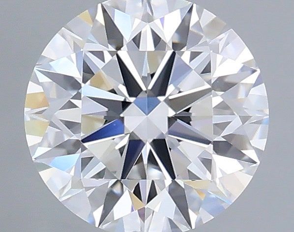 1.09 Carat Round Shaped, Ideal Cut, D Color, VVS2 Clarity, IGI Certified Lab Grown Diamond