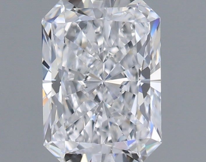 1.10 Carat Radiant Shaped, Ideal Cut, D Color, VVS2 Clarity, IGI Certified Lab Grown Diamond