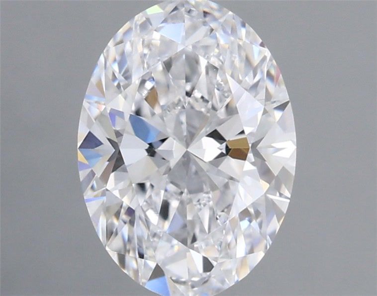 1.00 Carat Oval Shaped, Ideal Cut, D Color, VS2 Clarity, IGI Certified Lab Grown Diamond