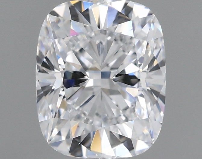 1.01 Carat Cushion Shaped, Ideal Cut, D Color, VVS2 Clarity, IGI Certified Lab Grown Diamond