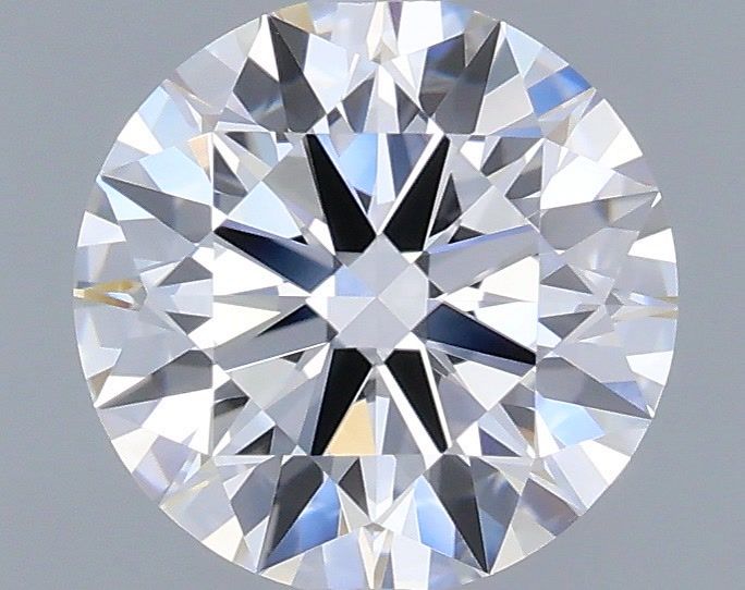 1.02 Carat Round Shaped, Ideal Cut, D Color, VVS2 Clarity, IGI Certified Lab Grown Diamond