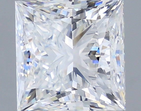 3.03 Carat Princess Shaped, Very Good Cut, E Color, VVS2 Clarity, IGI Certified Lab Grown Diamond