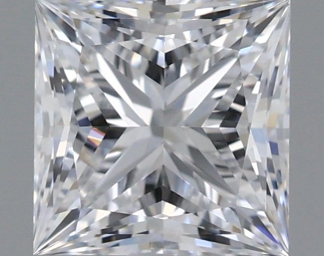 1.43 Carat Princess Shaped, Ideal Cut, D Color, VVS1 Clarity, IGI Certified Lab Grown Diamond