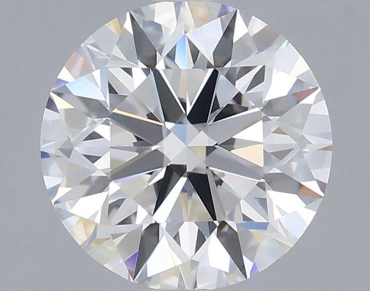 1.35 Carat Round Shaped, Excellent Cut, D Color, VVS2 Clarity, IGI Certified Lab Grown Diamond